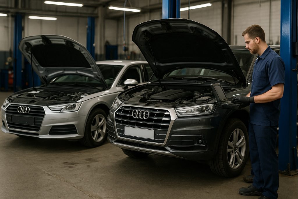 Audi A4 и Q5: диагностика и ремонт систем quattro