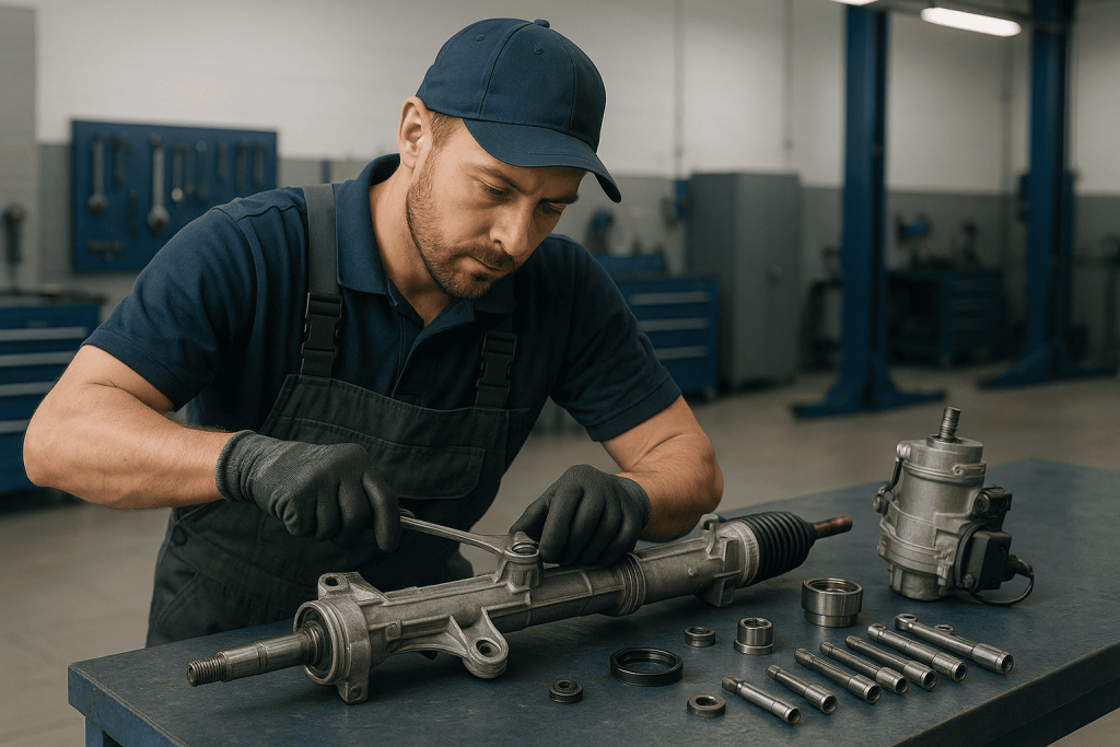 Ремонт рулевого управления: от гидроусилителя до электроусилителя