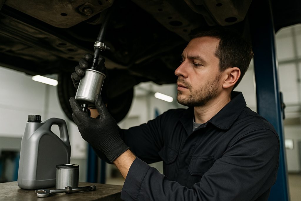 Замена топливного фильтра: почему это важно и как сделать в гараже