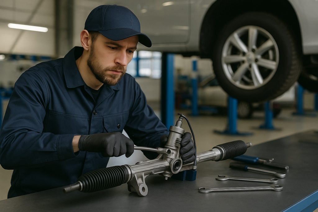 Ремонт рулевой рейки: признаки неисправности, причины поломок и стоимость работ