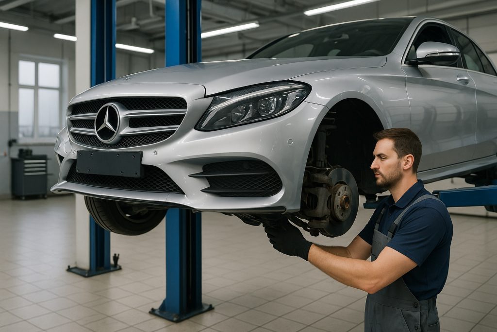 Типичные проблемы подвески у Mercedes-Benz после 200 000 км и как их избежать
